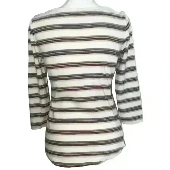 J.Crew Women’s Long Sleeve Striped T-shirt - Picture 2 of 7